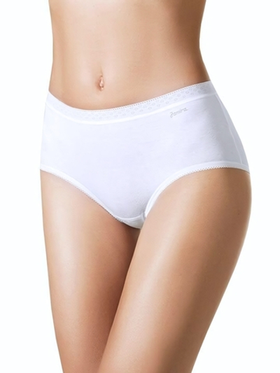 Набор из 2 завышенных plus size трусиков-слип Esencial (Размер: XXXL) (Цвет: телесный)