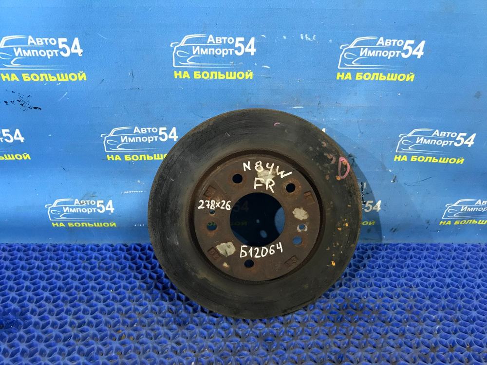 Диск тормозной передний MITSUBISHI CHARIOT GRANDIS 1997-2003