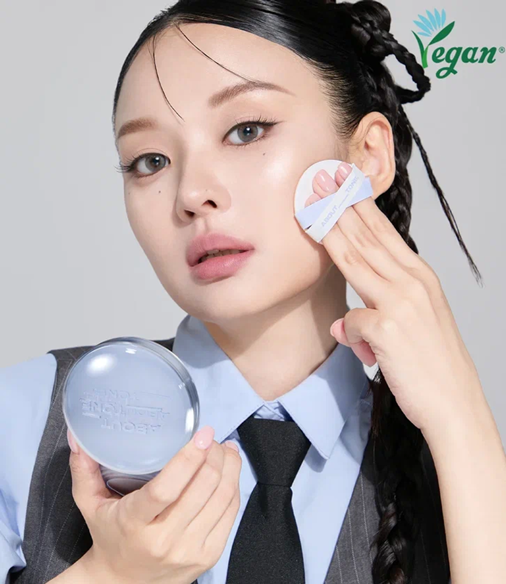 ABOUT TONE Увлажняющий кушон Water Layer Fit Cushion 23 Natural