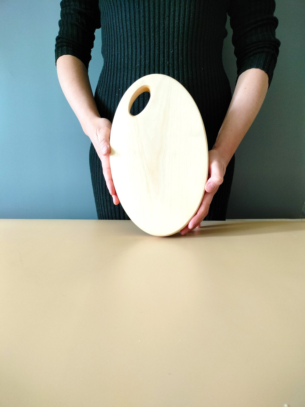 Доска разделочная из дерева сервировочная