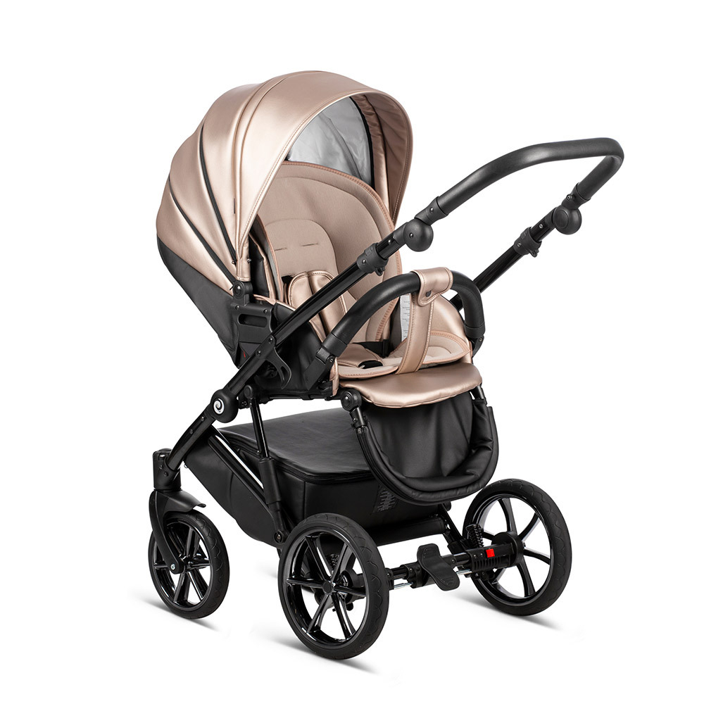 Коляска Tutis Viva Life Galaxy 3 в 1 Mercury №171 (Розовая эко-кожа)