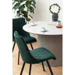 Стул sophie, велюр, темно-зеленый