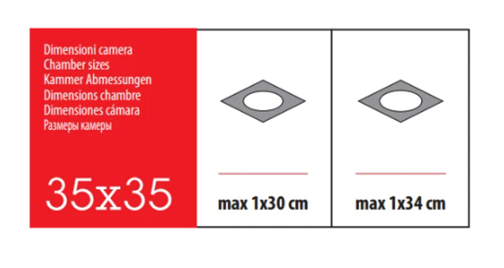 Печь для пиццы Pizza Group Compact M35/8-B