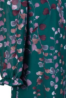 Платье женское 3831ВПБ, малахит наб #284Ман053831ВПБ