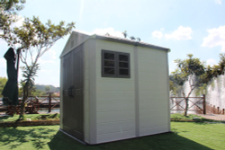 Садовый пластиковый сарай HouzBlock Comfort-2 (2.2x2.2 м)