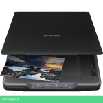 Сканер Epson Perfection V39II черный (B11B268401)