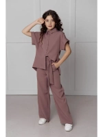 Костюм с брюками палаццо