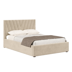 Кровать с подъёмным механизмом 1800 Палермо, бежевый