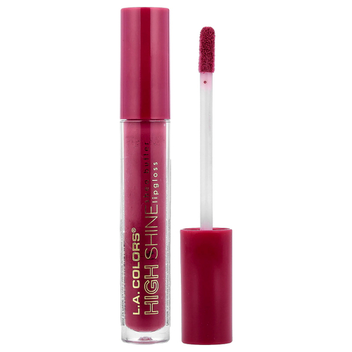 L.A. Colors, High Shine, блеск для губ с маслом ши, CLG943 Boheian, 4 г (0,14 унции)