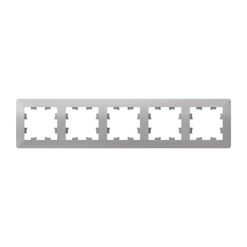 ATLASDESIGN AIR 5-постовая РАМКА, АЛЮМИНИЙ/дымчатый черный