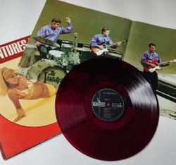 Винтажная виниловая пластинка LP The Ventures Deluxe (Japan 1968) (No Obi) (Red Wax Vinyl)