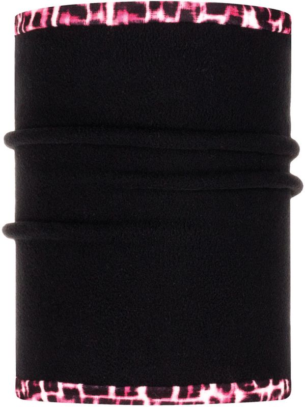 Двойной флисовый шарф-труба детский Buff Neckwarmer Polar Reversible Savage Pink Фото 2
