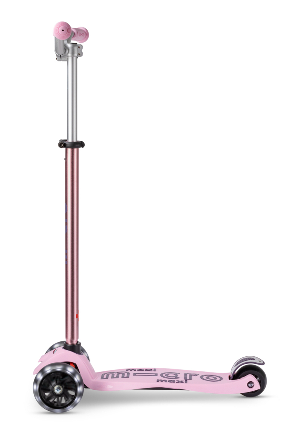 Самокат Maxi Micro Deluxe Pro LED пудровый
