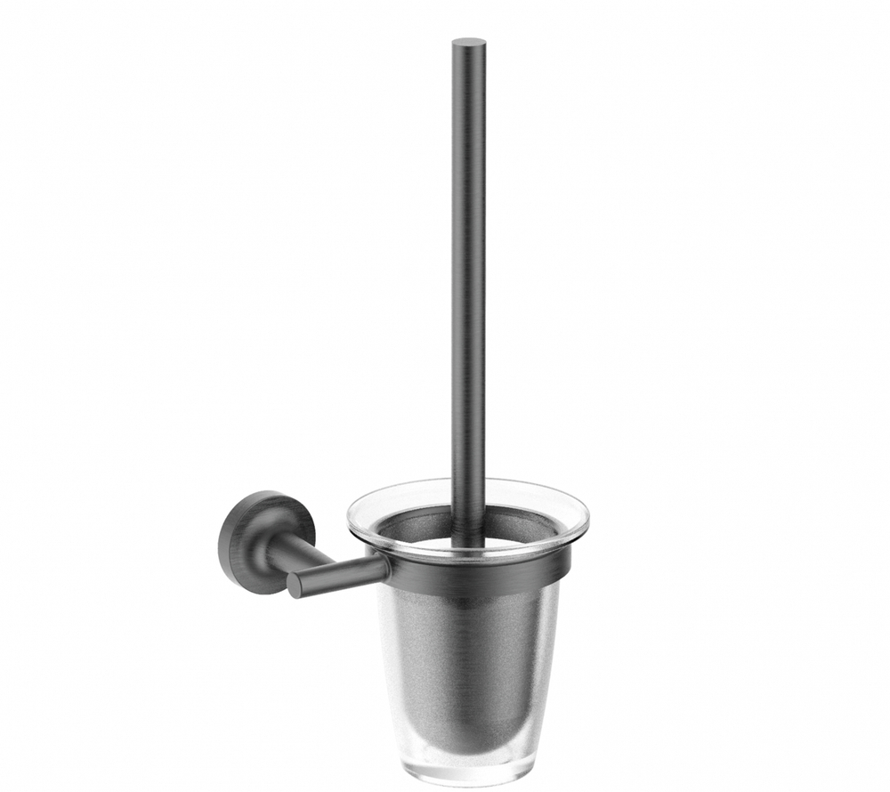 Туалетный ершик в комплекте WONZON & WOGHAND SIMPLE, Темный графит (WW-6529-BGM)