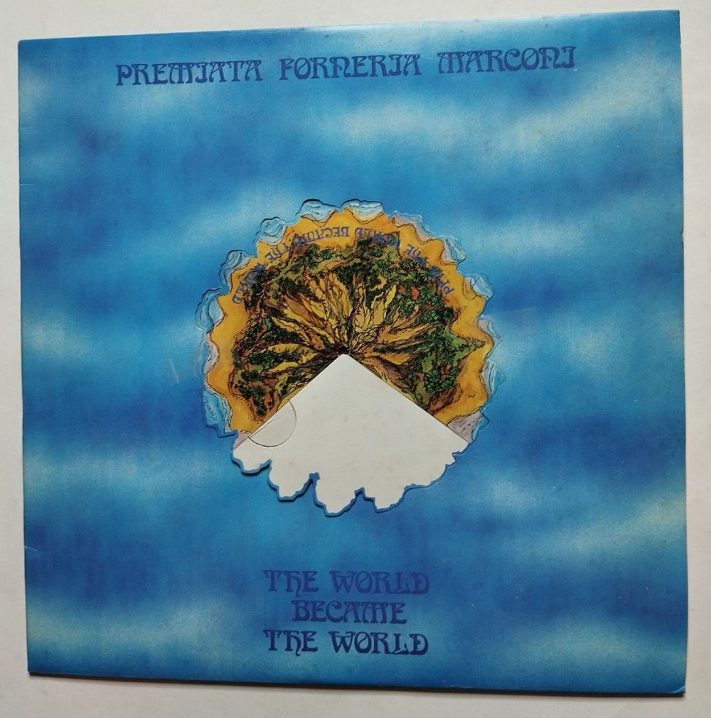 Винтажная виниловая пластинка LP Premiata Forneria Marconi The World Became The World (Japan 1974) (No Obi)