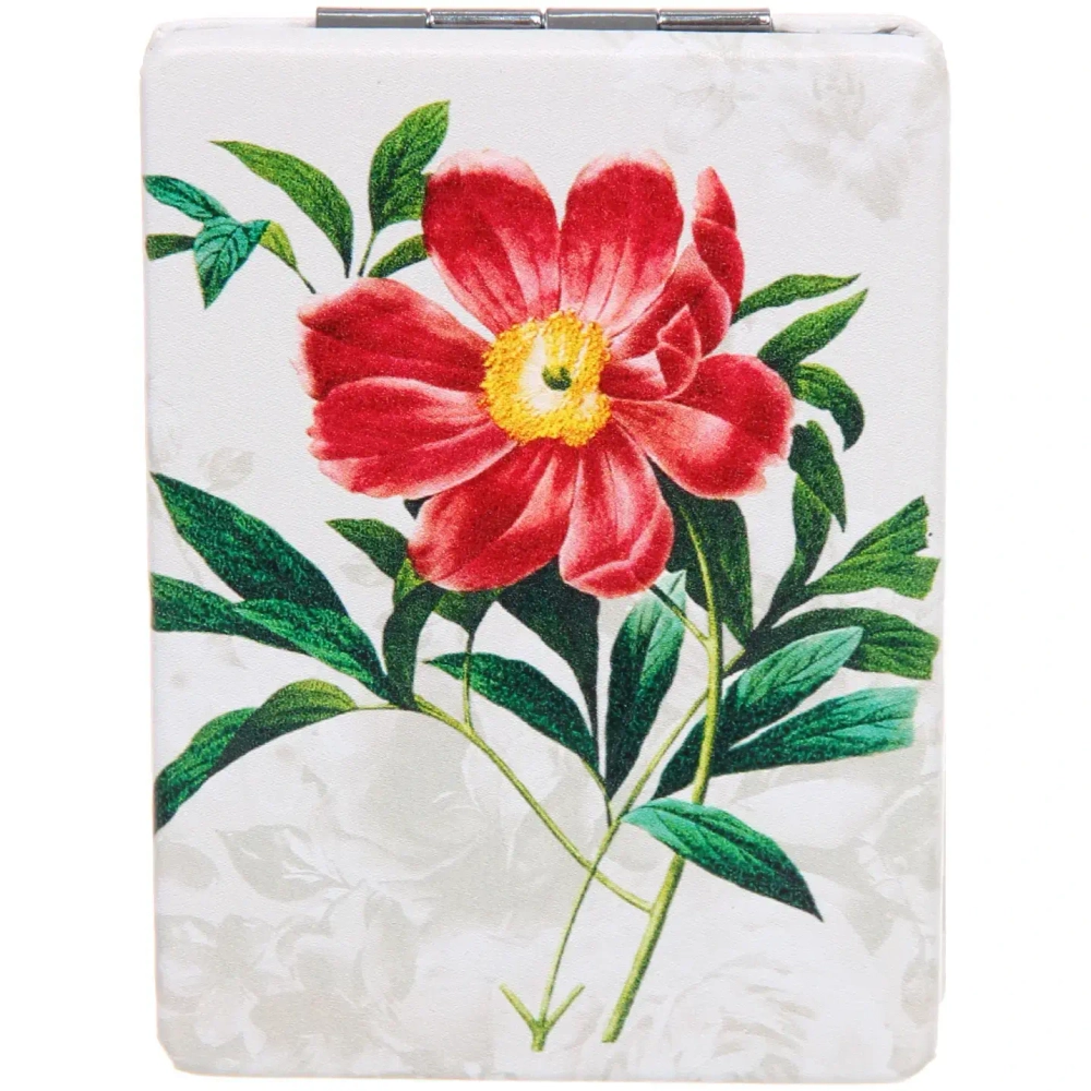 Зеркало косметическое двойное «ФРАТЕЛЛИ», циния, 6*8,5см (пакет с подвесом)