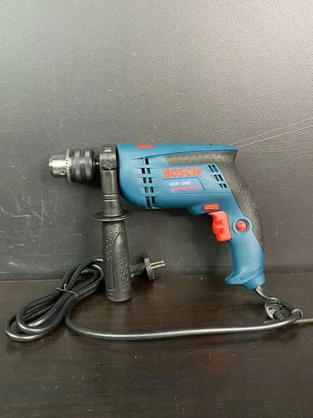 Ударная дрель GSB 13 RE в кейсе