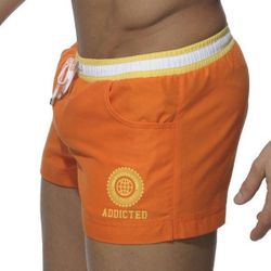 Шорты Addicted оранжевые Sports Shorts Orange