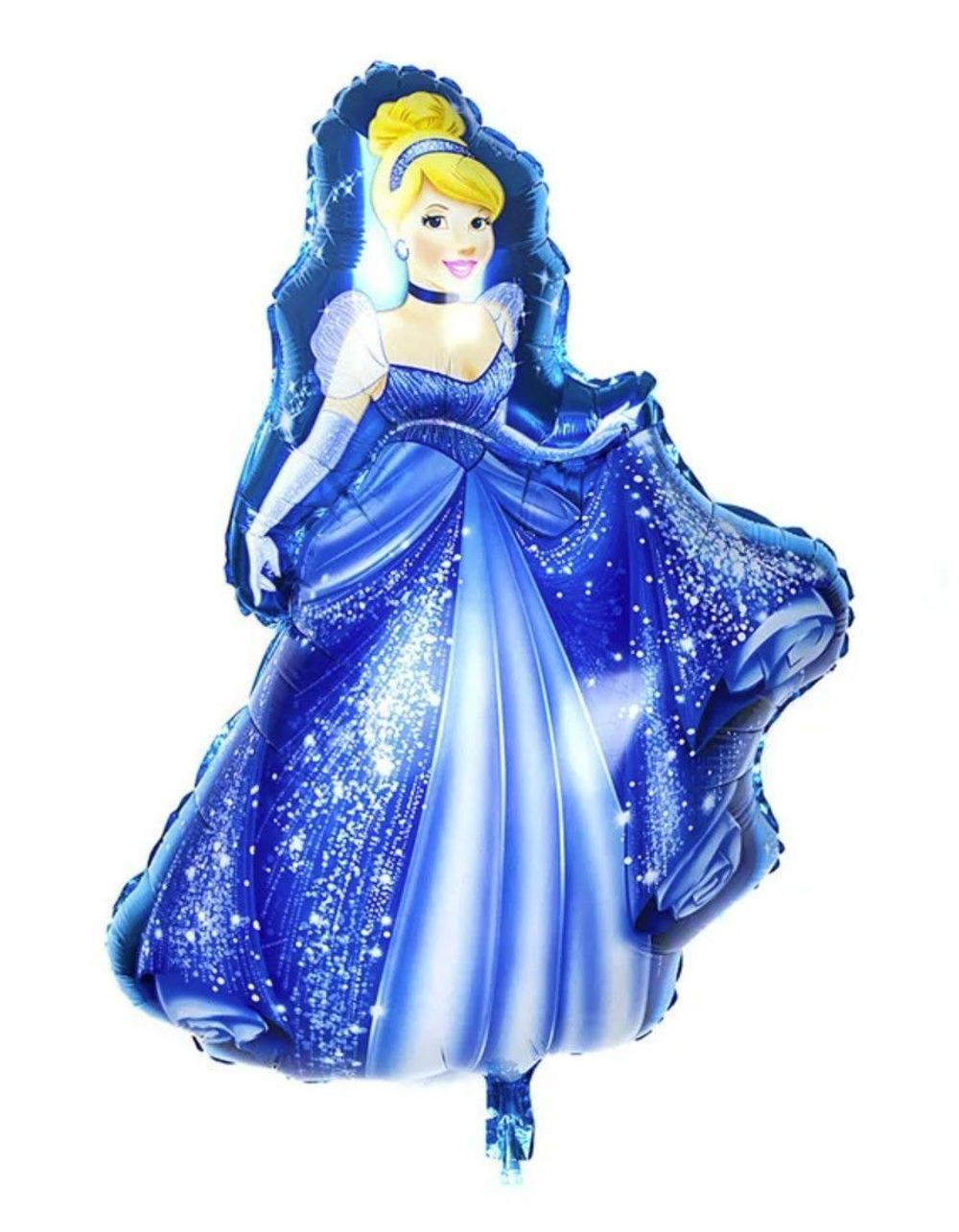 Шар (35""/89 см) Фигура, Принцесса Золушка, 1 шт. Б141