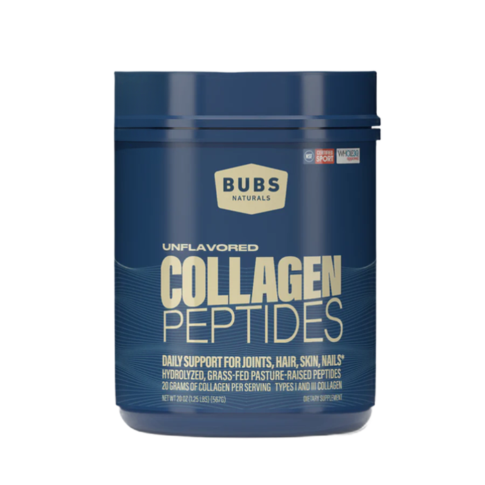 Коллагеновые пептиды, Collagen Peptides, Bubs Naturals, 567 г