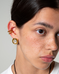 Кафф золотые шарики