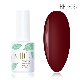 MIO гель лак RED № 06- 8 мл