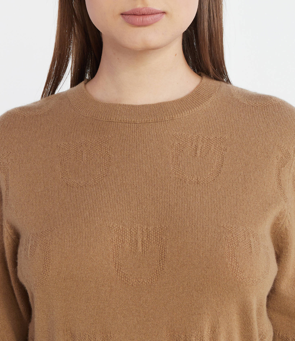 Кашемировый свитер Pinko - коричневый(101498 A0ZY)