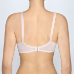 Бескаркасный бюстгальтер с мягкой кружевной чашкой (Размер: 95F) (Цвет: пудровый)