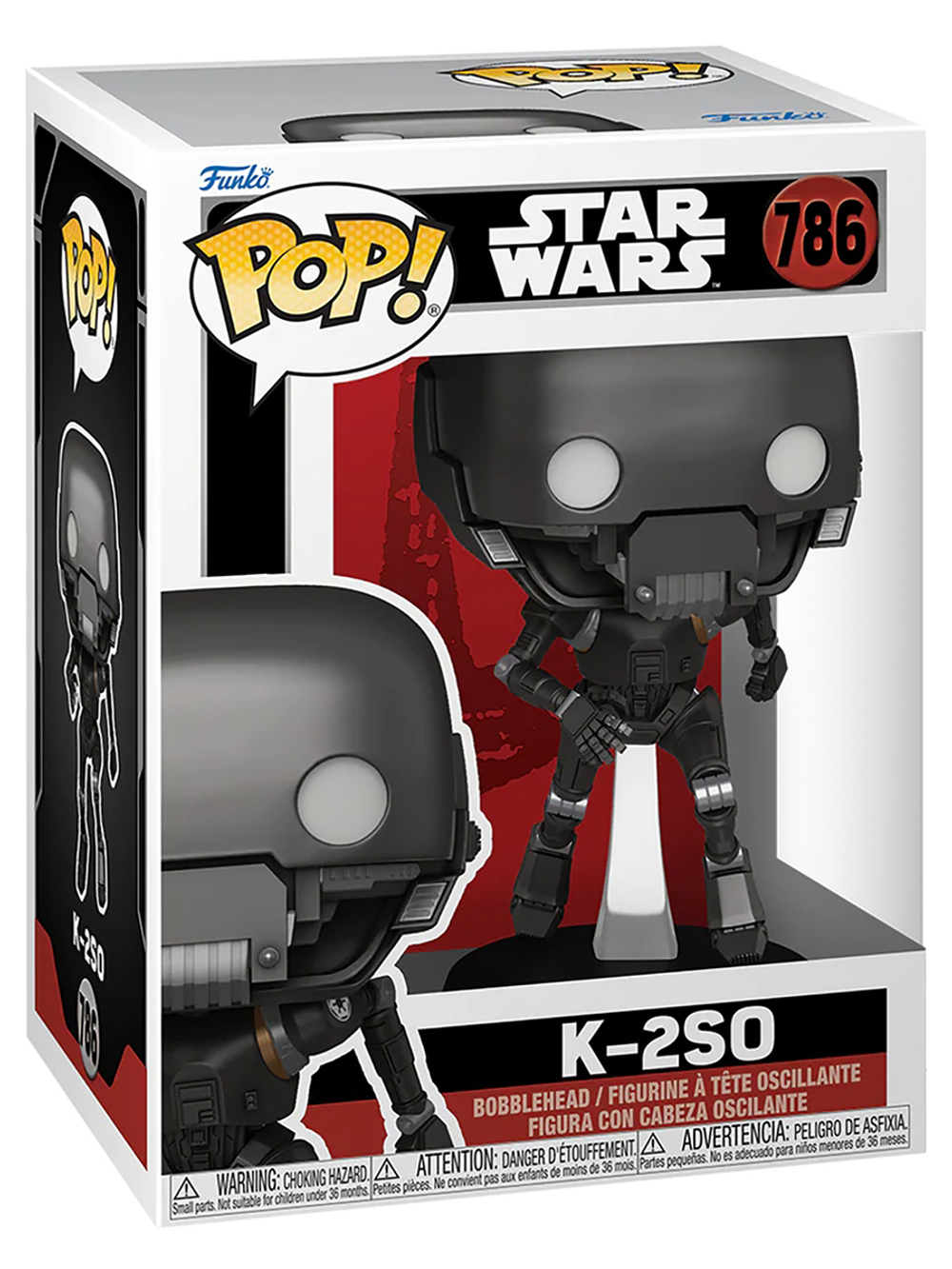 Фигурка Funko POP! Bobble Star Wars Andor S3 K-2SO (786) 86906