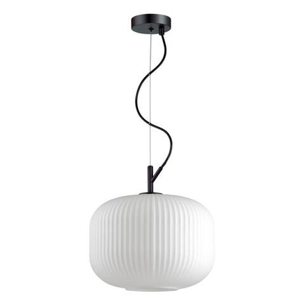 4754/1 PENDANT ODL21 411 белый/черный Подвес E27 60W ROOFI