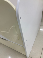 Кровать-софа Бабочка белый/тирамису