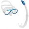 Набор для снорклинга Cressi Perla Box (Маска Perla + Трубка Mexico + Бокс) синий