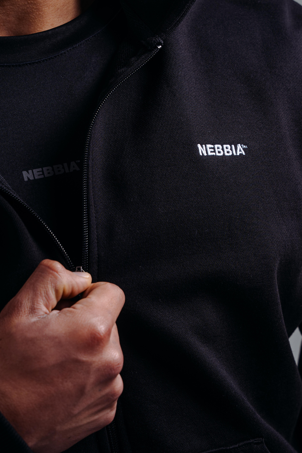 Худи на молнии Zipper Hoodie with Embroidery PRIMAL 884 Черная
