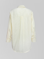 Рубашка YML 807-6 удлиненная сзади в полоску с майкой в комплекте