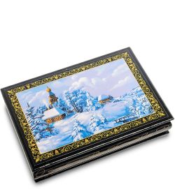 ШК-11/54-B Шкатулка в технике декупаж (11х16х4)