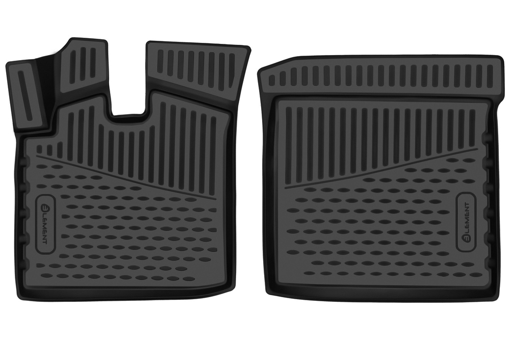 Коврики в салон для FAW J6 2007-, 2шт. (полиуретан) ELEMENT3DAN0604210.F