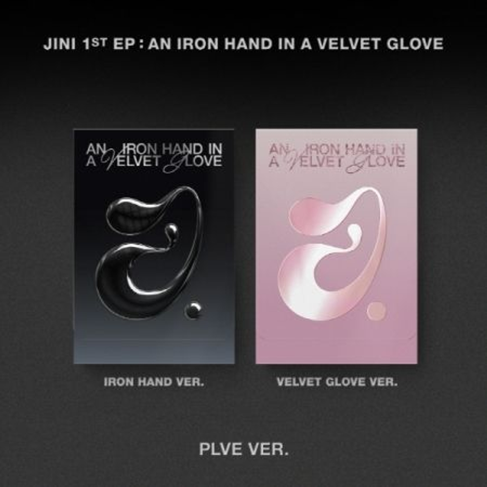 Альбом JINI - AN IRON HAND IN A VELVET GLOVE 1st EP Album PLVE RANDOM Version