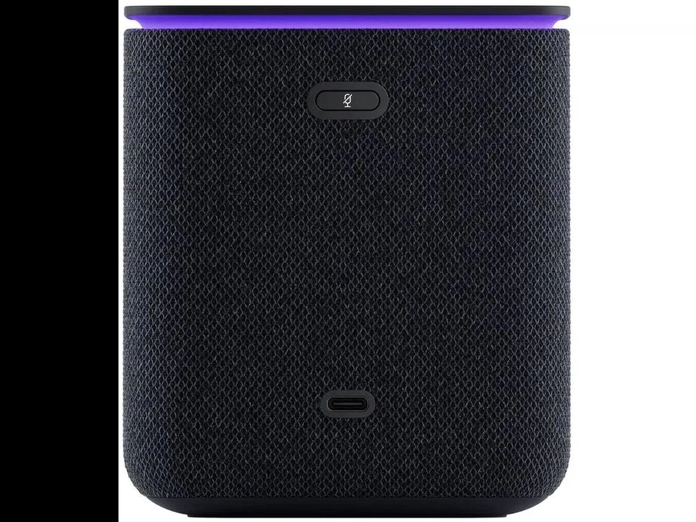 Умная колонка Яндекс Станция Миди с Алисой (24 Вт, Bluetooth 5.0, Wi-Fi, Zigbee), Черная