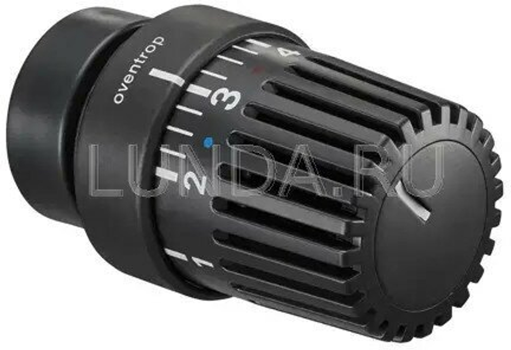 Термостатическая головка Oventrop Uni LH, артикул 1011465, белая, 7-28 С, с нулевой отметкой