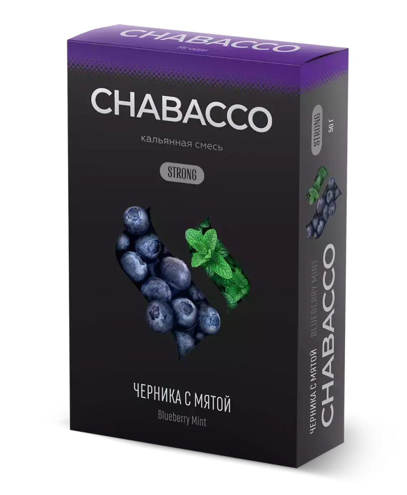 Chabacco Strong - Blueberry Mint (50g)