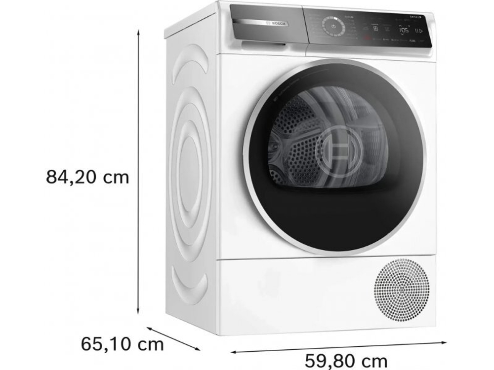 Сушильная машина Bosch Serie 8 WQB246CNBY белый