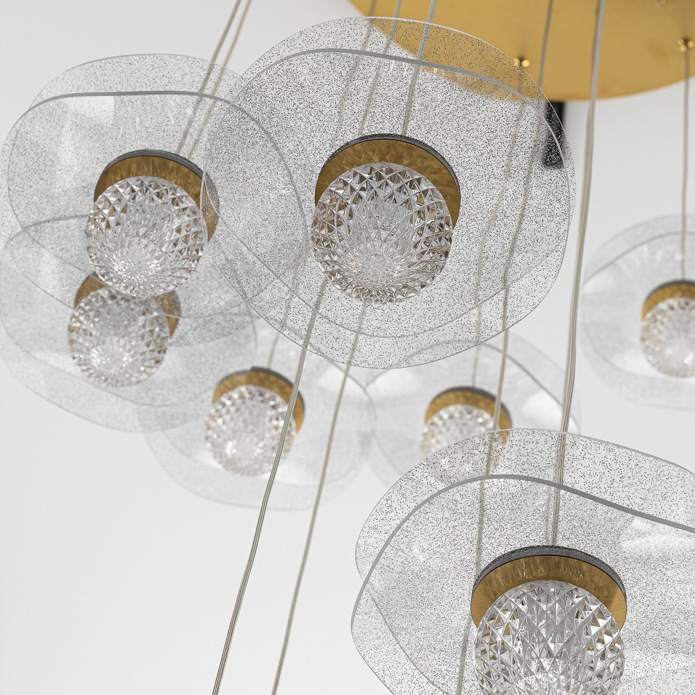 Citilux SIGNATURE CL247057 Люстра светодиодная каскадная