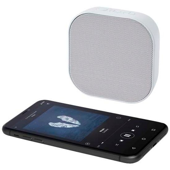 Stark 2.0 мини-колонка с функцией Bluetooth® из переработанной пластмассы, сертифицированной по стандарту RCS, мощностью 3 Вт