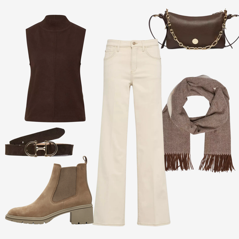 Джемпер без рукавов