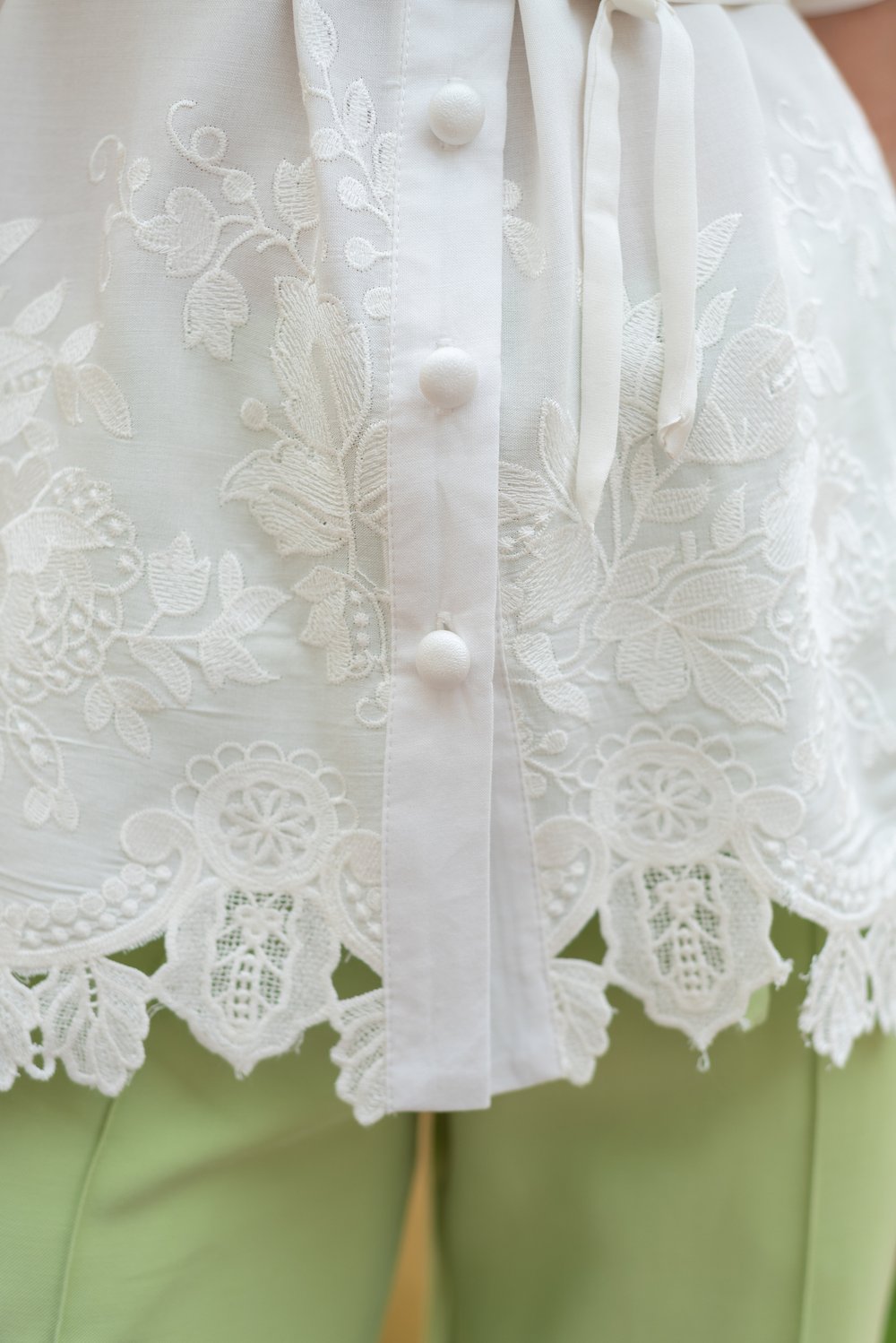 Блуза шитье из вискозы