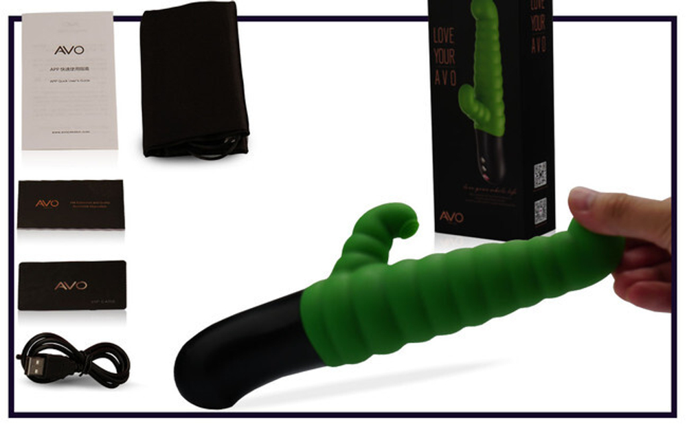 Вибратор-пульсатор AVO A2 Qianji violet (Цвет: фиолетовый)