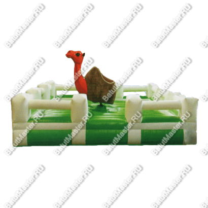 Надувной аттракцион Родео, верблюд+батут, "Верблюд 2", 5*5*3 м