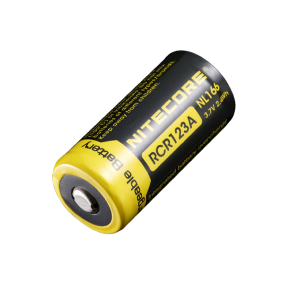 Аккумуляторная батарея Nitecore RCR123A/NL166