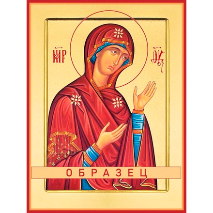 Чиновая икона Божией Матери БМ-86 (бм/Ч/1/1)