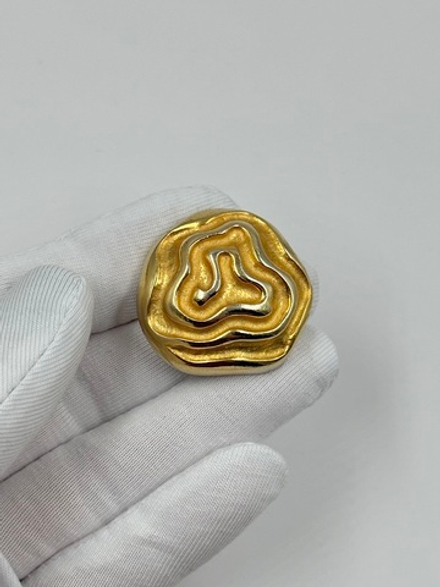 Накладка на пуговицу с узором